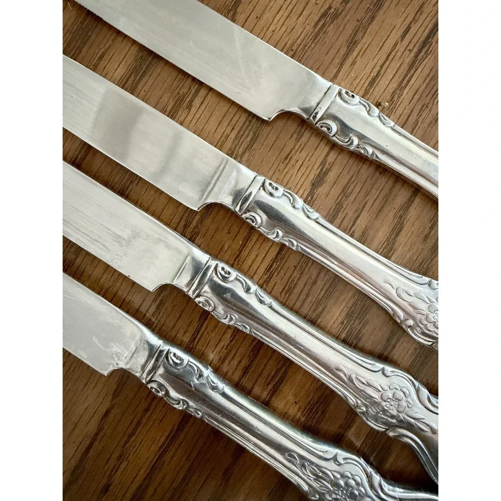 Reed & Barton HIGHGROVE Silverware‎ 18/10 Stainless Flatware Set 20 DISCONTINUED